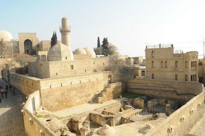 Guesthouse Khazar In Old City Bakoe Buitenkant foto